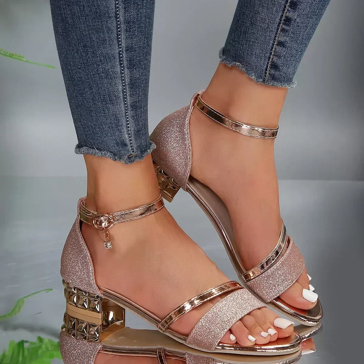 María Esperanza™ | Sandalias Ortopédicas con Tacón Confortables