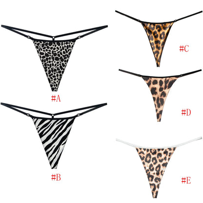 Faustine™ | Tanga de leopardo de talle bajo