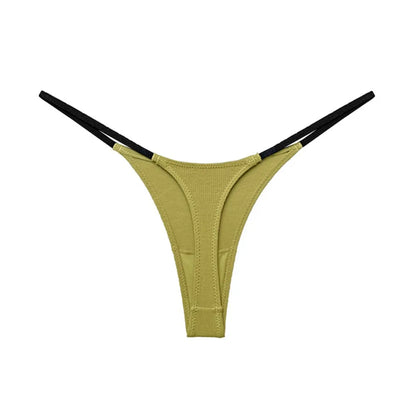Rébecca™ | Tanga de tirantes finos con espalda en T