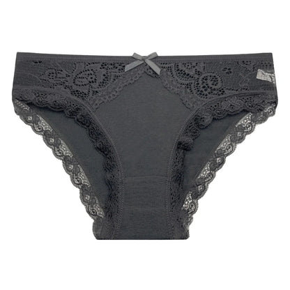 Émilie™ | Pack 5 panties de encaje tiro bajo