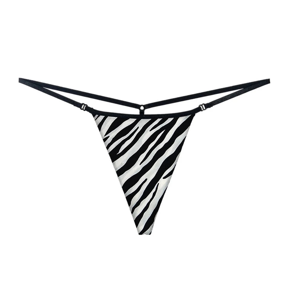 Faustine™ | Tanga de leopardo de talle bajo