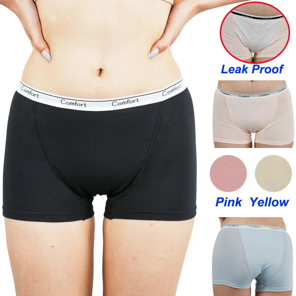 Aveline™ | Braga menstrual tipo bóxer antifugas