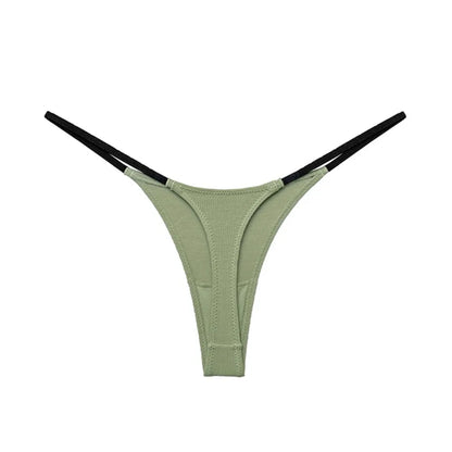 Rébecca™ | Tanga de tirantes finos con espalda en T
