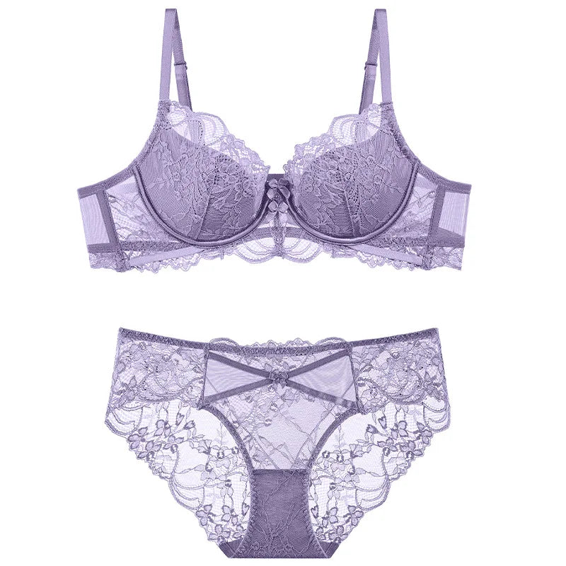 Anouk™ | Conjunto de encaje francés con push-up