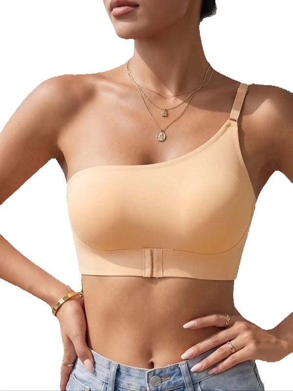 Aurélie™ | Sujetador de un solo hombro con cierre frontal