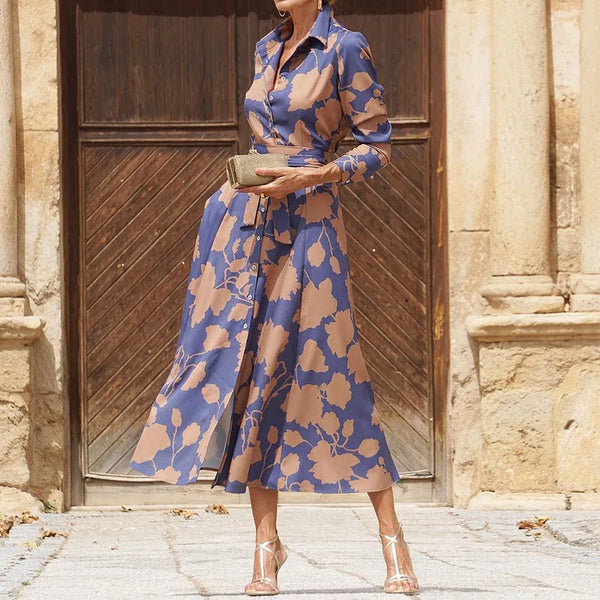 Flora™ | Vestido Chic con Escote en V para Damas