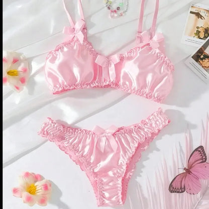 Maëva™ | Conjunto de 2 piezas con cuello en V fruncido