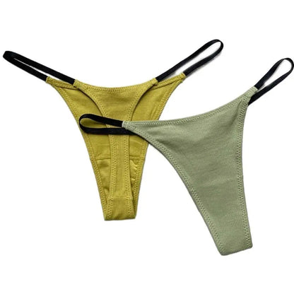 Rébecca™ | Tanga de tirantes finos con espalda en T
