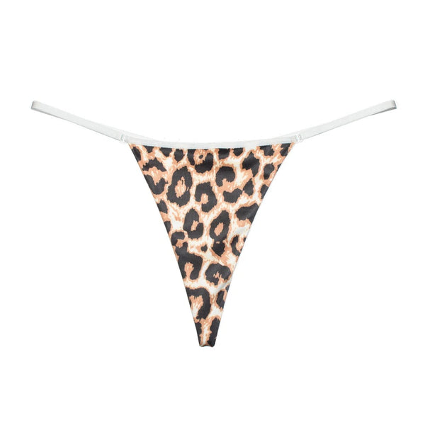 Faustine™ | Tanga de leopardo de talle bajo