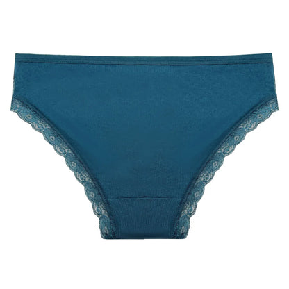Émilie™ | Pack 5 panties de encaje tiro bajo