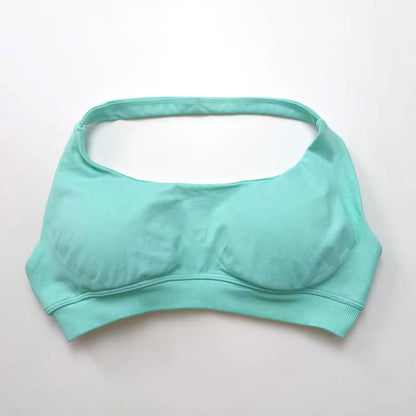 Maud™ | Sujetador deportivo halter alto impacto