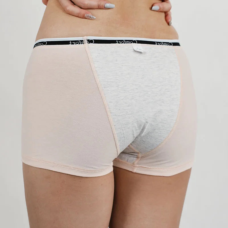Aveline™ | Braga menstrual tipo bóxer antifugas