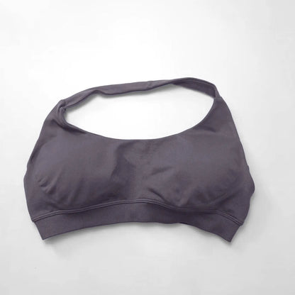 Maud™ | Sujetador deportivo halter alto impacto