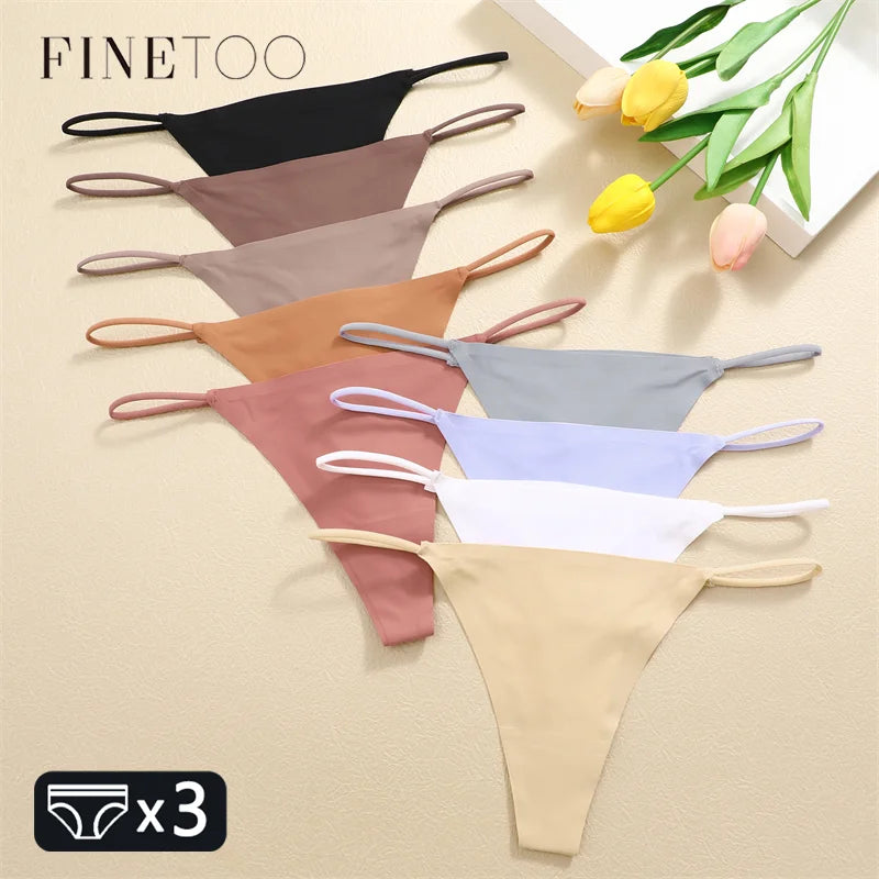 Tessa™ | Pack de 3 tangas sin costuras