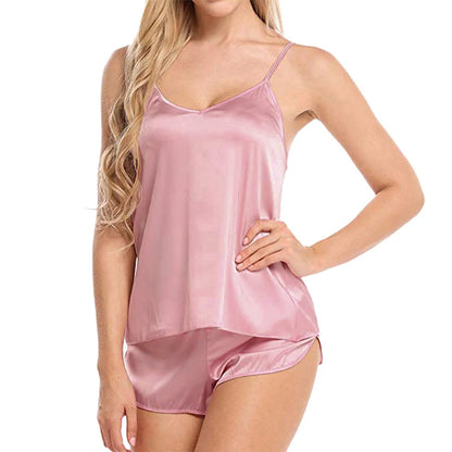 Aline™ | Pijama corto de camisola y short