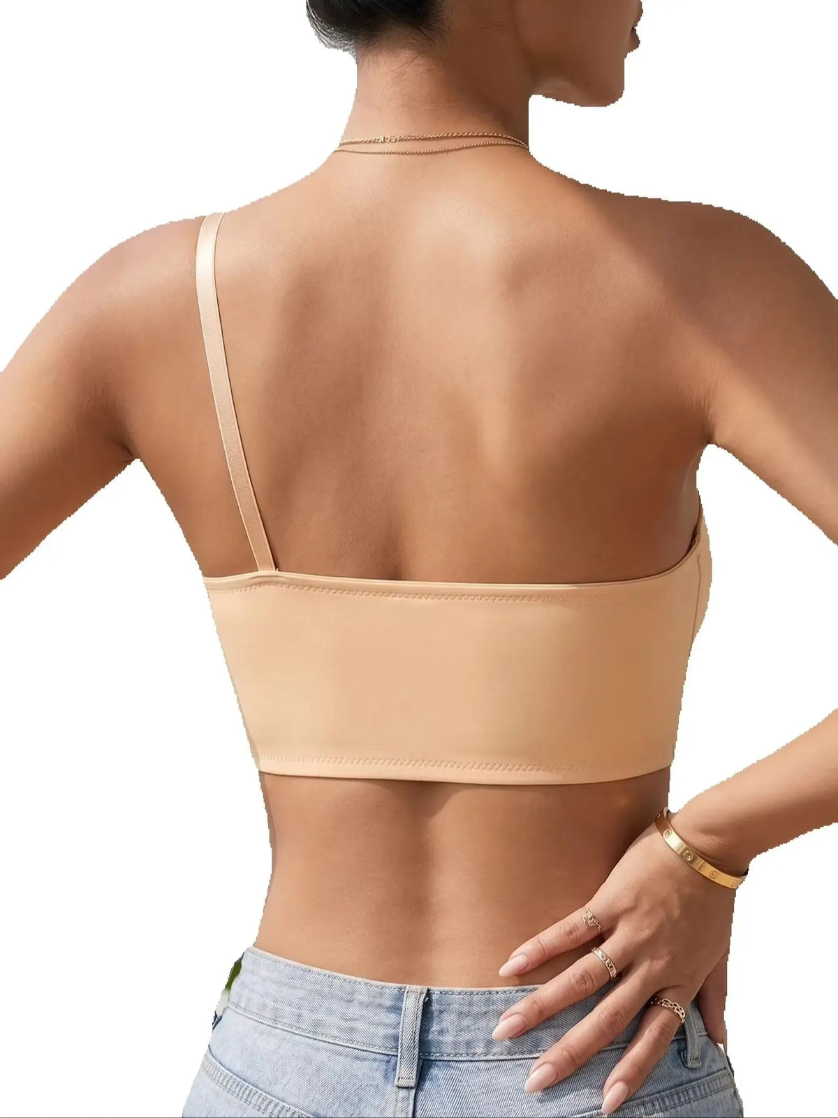 Aurélie™ | Sujetador de un solo hombro con cierre frontal