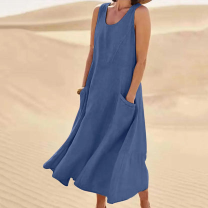 Sofía™ | Chloé Maxi Dress in Natural Comfort