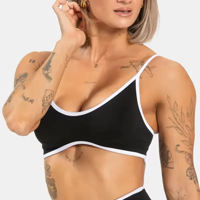 Tatiana™ | Sujetador deportivo bicolor de yoga