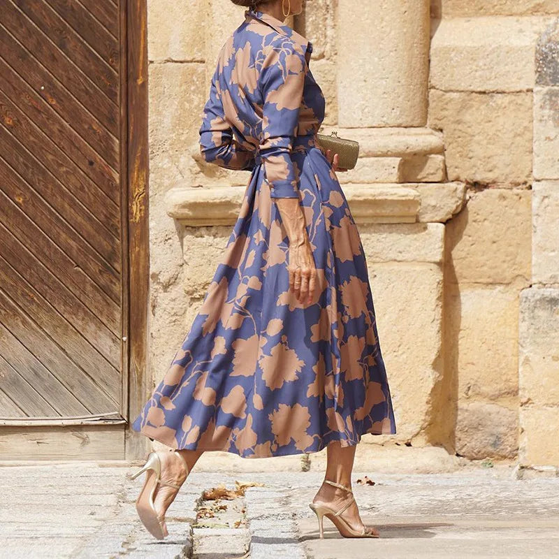 Flora™ | Vestido Chic con Escote en V para Damas