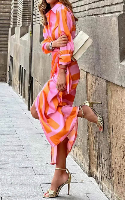 Jacinta™ | Vestido Cruzado con Estampado