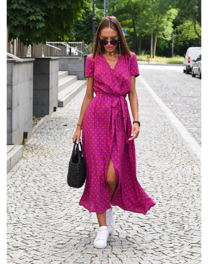 Casandra™ | Elegante vestido floral con escote en V