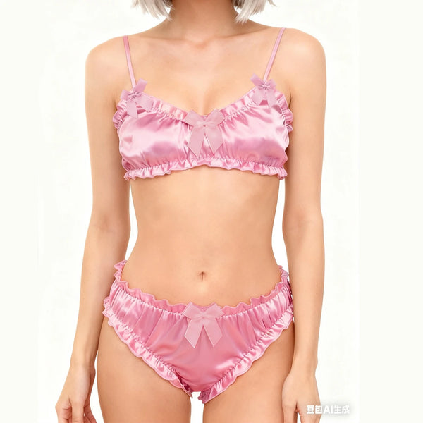 Maëva™ | Conjunto de 2 piezas con cuello en V fruncido