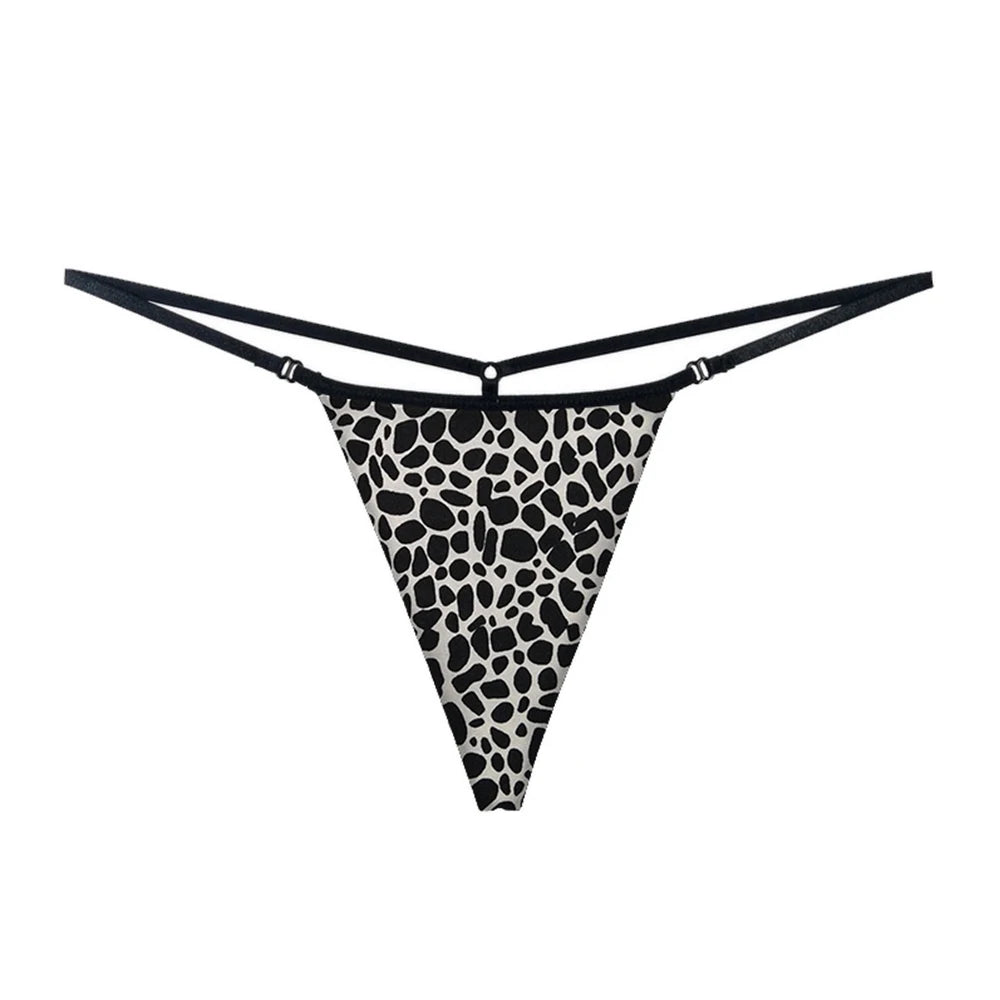 Faustine™ | Tanga de leopardo de talle bajo
