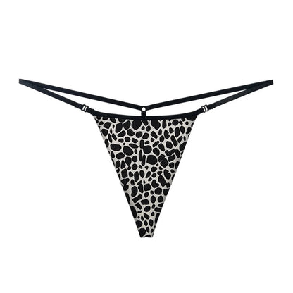 Faustine™ | Tanga de leopardo de talle bajo
