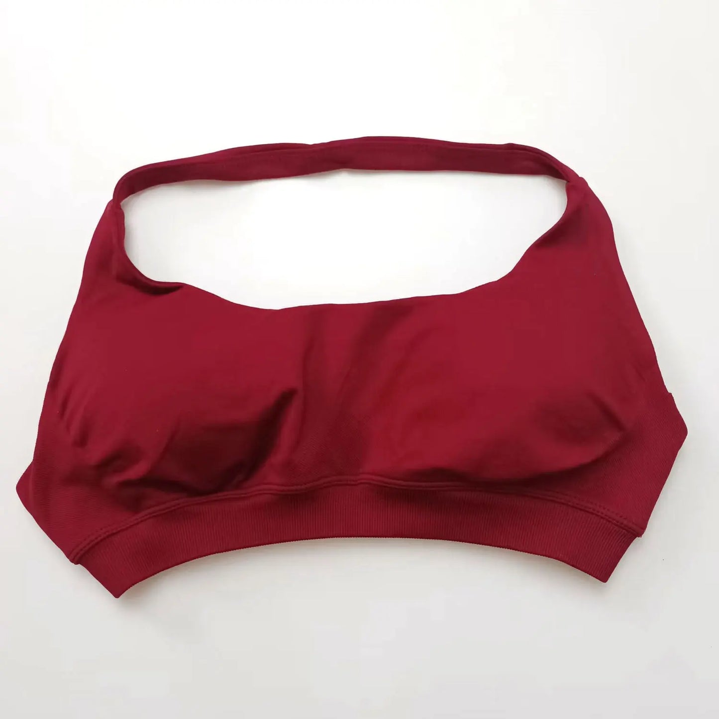 Maud™ | Sujetador deportivo halter alto impacto