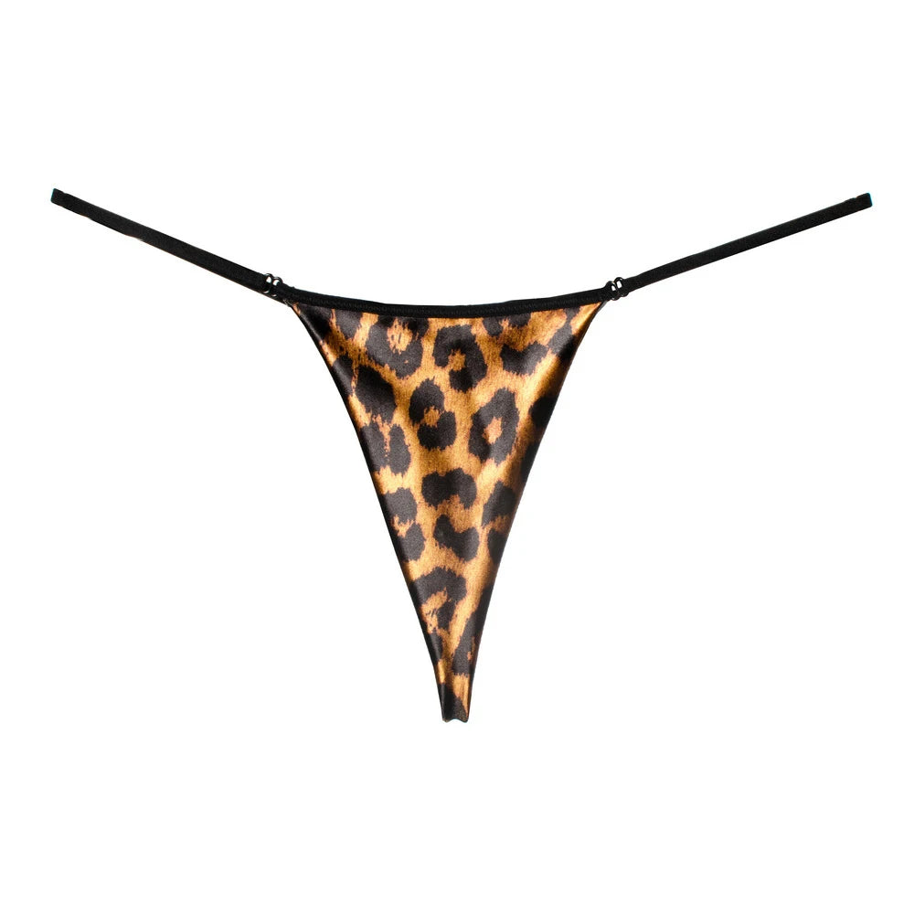 Faustine™ | Tanga de leopardo de talle bajo