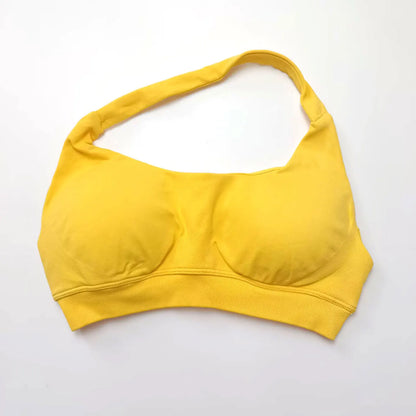 Maud™ | Sujetador deportivo halter alto impacto