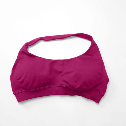 Maud™ | Sujetador deportivo halter alto impacto