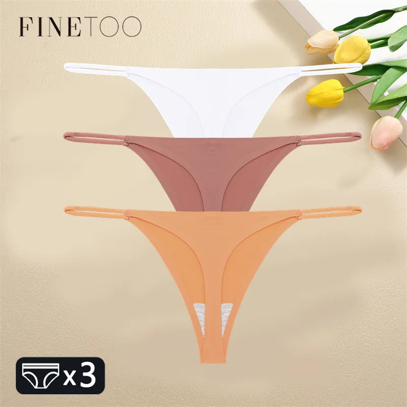Tessa™ | Pack de 3 tangas sin costuras