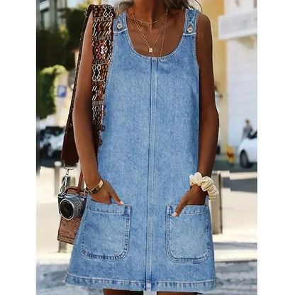 Uxue™ | Vestidos relajados con look denim