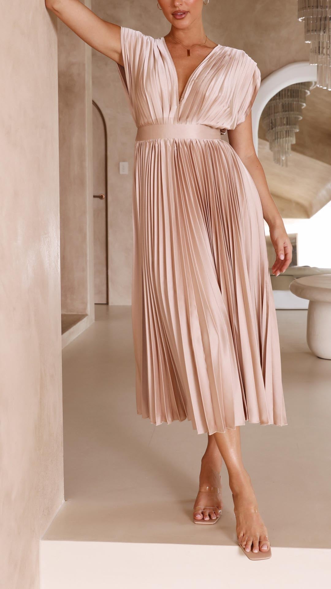 Dulzura™ | Vestido Elegante con Pliegues