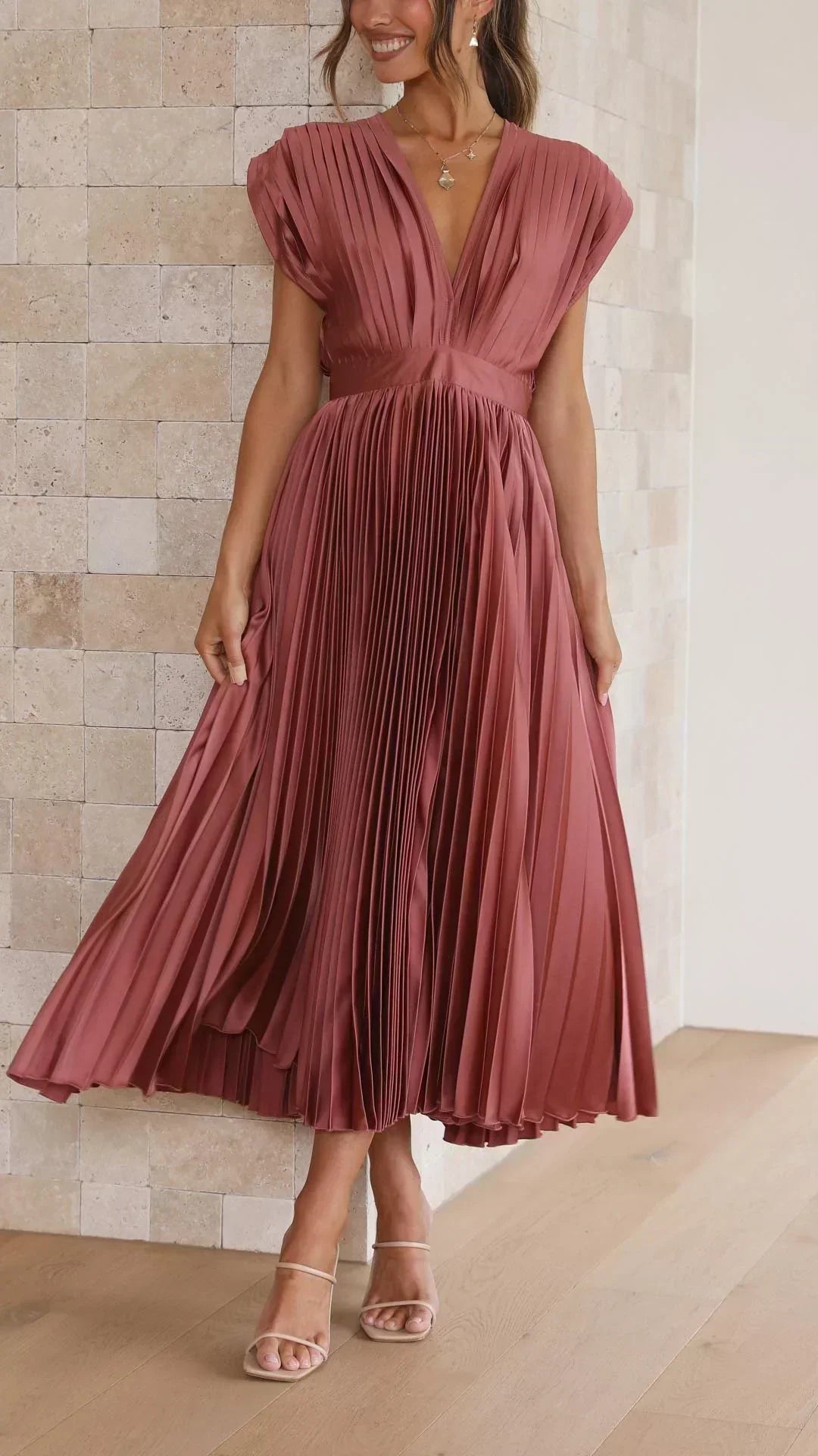 Dulzura™ | Vestido Elegante con Pliegues