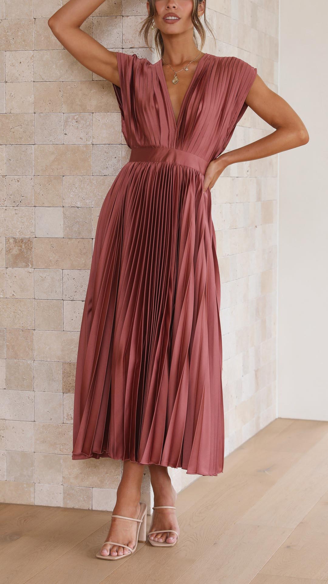 Dulzura™ | Vestido Elegante con Pliegues