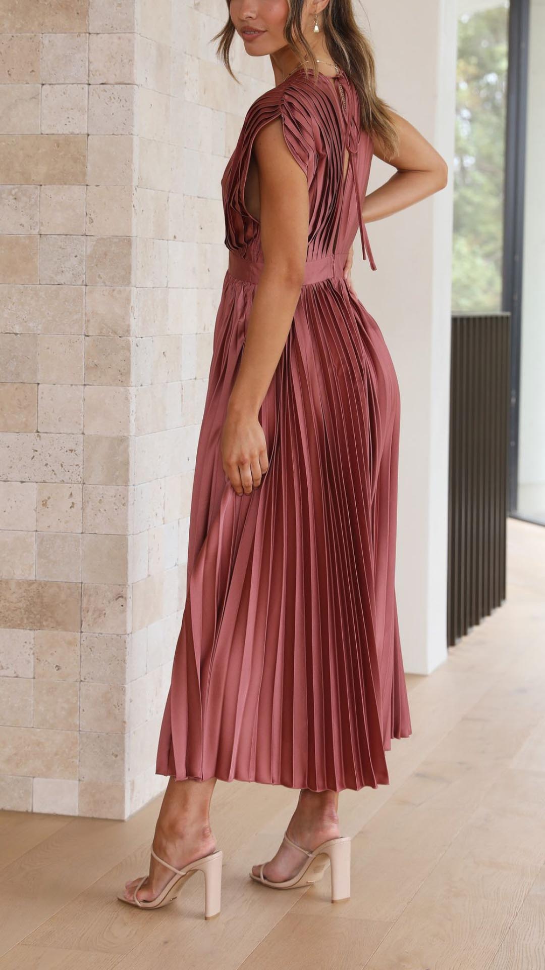 Dulzura™ | Vestido Elegante con Pliegues