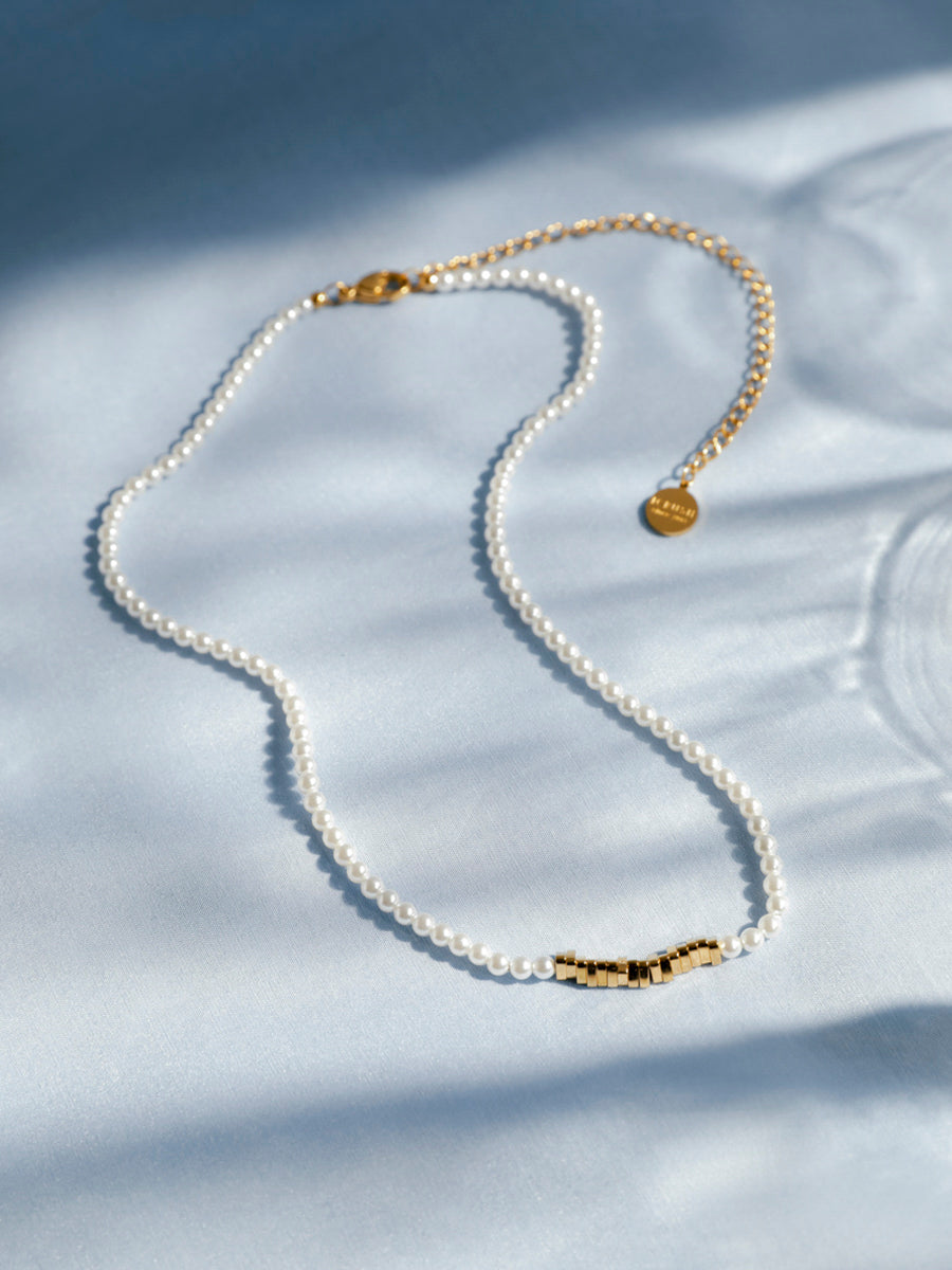 María Ibiza™ | Collar de Perlas en Fragmentos