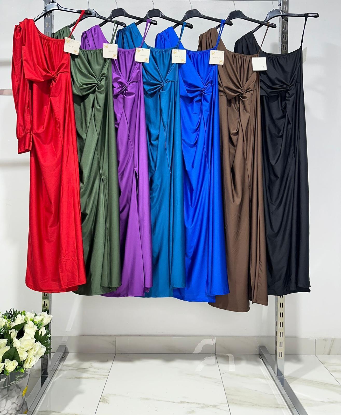 Vania™ | Vestido satén fluido