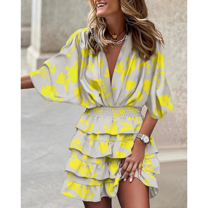 Indira™ | Floral Midi Dress