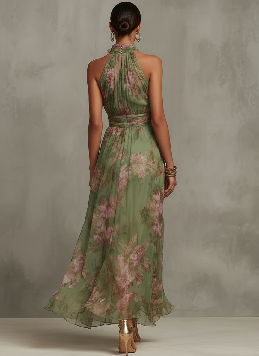 Honestidad™ | Élise Floral Maxi Dress by La Chispa