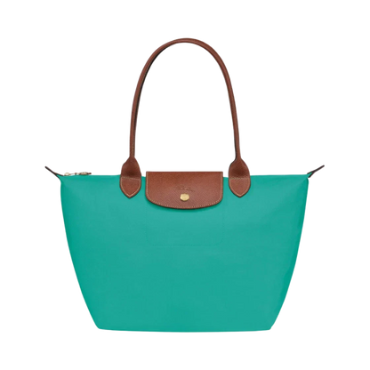 Longchamp - Bolso Grande Le Pliage Turquesa