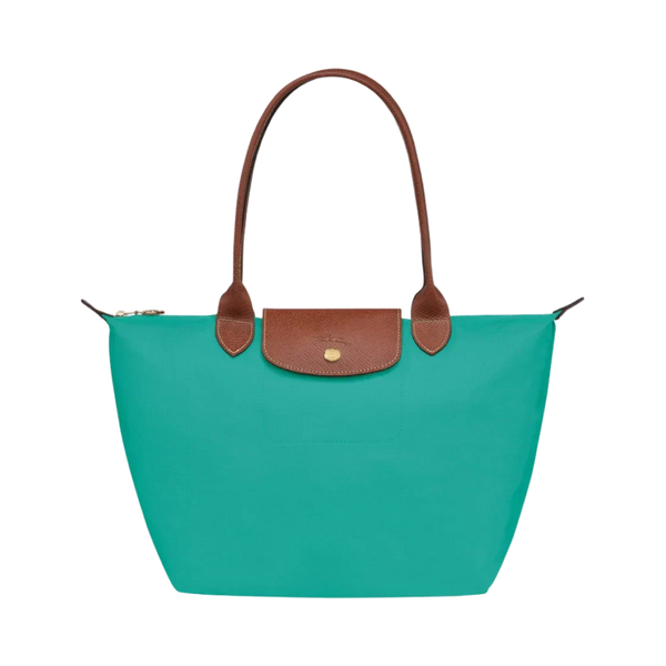 Longchamp - Bolso Grande Le Pliage, Turquesa