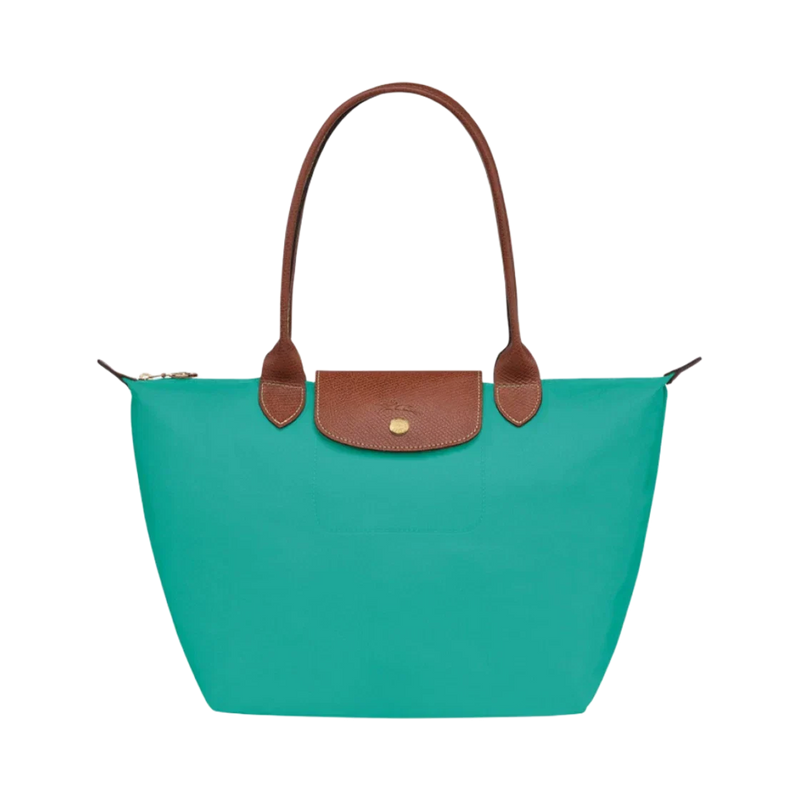 Longchamp - Bolso Grande Le Pliage, Turquesa