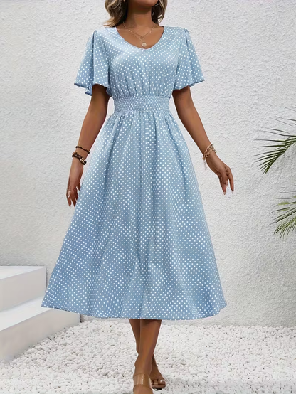 Pureza™ | Vestido Chic de Lunares