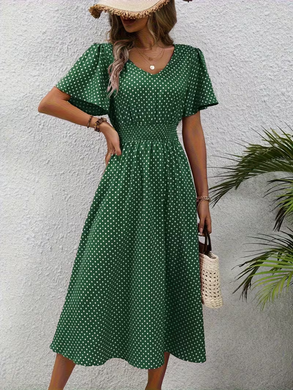Pureza™ | Vestido Chic de Lunares