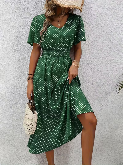 Pureza™ | Vestido Chic de Lunares