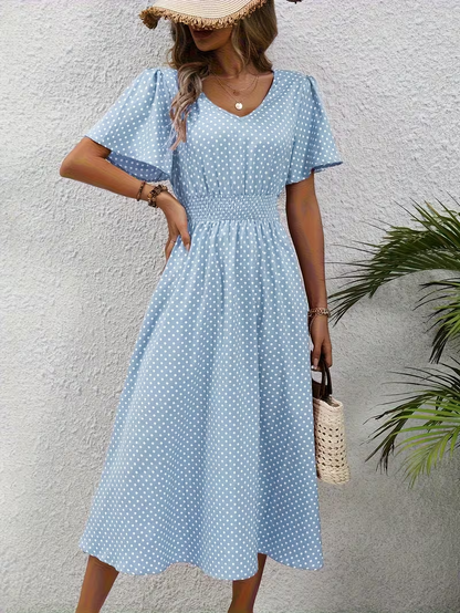 Pureza™ | Vestido Chic de Lunares