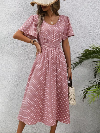 Pureza™ | Vestido Chic de Lunares